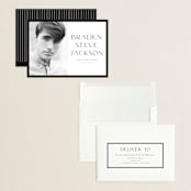 "Classy Graduate" - Graduation Announcements in Salt by Stephanie Hawkes - Assembled
