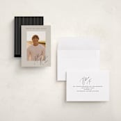 "Grad Signature" - Graduation Announcements in Sandstone by Stacy Maalouf - Assembled
