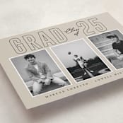 "High Score" - Graduation Announcements in Vanilla by Sherley Ferreira - Detail