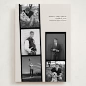 "Highlight Reel" - Graduation Announcements in Shadow by taylorVdesign - Front