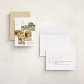 "chic five" - Graduation Announcements in Marigold by Carolyn Nicks - Assembled