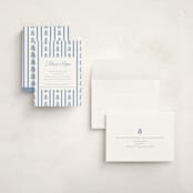 "Sweet Garden" - Graduation Announcements in Provincial Blue by Erin German - Assembled