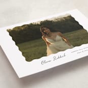 "r e f l e c t i o n" - Graduation Announcements in Charcoal by Sara Hicks Malone - Detail
