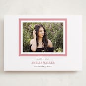 "charm" - Graduation Announcements in Peony by Sara Hicks Malone - Front