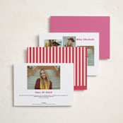 "Confetti Drop" - Graduation Announcements in Multi by Megan Cash - Back of Card Options