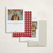 "Checklist Complete" - Graduation Announcements in Parchment by Zove Ahhh - Back of Card Options