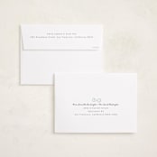 "Handwritten Stack" - Graduation Announcements in Snow by Stephanie Heinrich Godbout - FREE Recipient Addressing