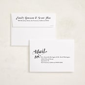 "Class Dismissed" - Graduation Announcements in Ink by Megan Davis - FREE Recipient Addressing