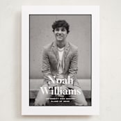 "Maple" - Graduation Announcements in Tuxedo by Annie Shapiro - Front