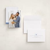 "Grad Duo" - Graduation Announcements in Sky by Ana Sharpe - Assembled
