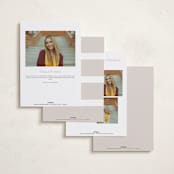 "Mastered It" - Graduation Announcements in Snow by Stacie Stankos - Back of Card Options
