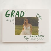 "Playful" - Graduation Announcements in Avocado by Vera Lim - Front