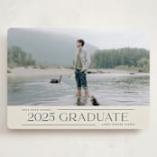 "Merry Trim" - Graduation Announcements in Ivory by Erica Krystek - Front