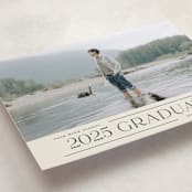 "Merry Trim" - Graduation Announcements in Ivory by Erica Krystek - Detail