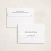 "Merry Trim" - Graduation Announcements in Ivory by Erica Krystek - FREE Recipient Addressing