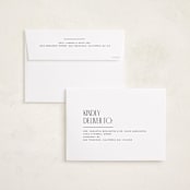 "Geo Duo" - Graduation Announcements in Snow by Pixel and Hank - FREE Recipient Addressing