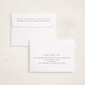 "Strength" - Graduation Announcements in Snow by Sarah Curry - FREE Recipient Addressing