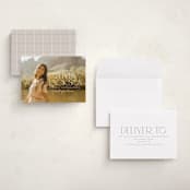 "Sure Thing" - Graduation Announcements in Waterlily by Owl and Toad - Assembled