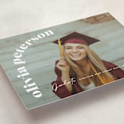 "Casual chic" - Graduation Announcements in Cotton by Creo Study - Detail