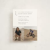 "Grad Trio" - Graduation Insert Cards in Snow by Nicoletta Savod - Front