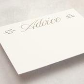 "Legato" - Graduation Insert Cards in Crisp Linen by Erin L. Wilson - Detail