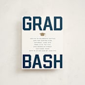 "Upward" - Graduation Insert Cards in Alabaster by Erica Krystek - Front
