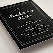 "Exemplar" - Graduation Insert Cards in Ink by Melanie Kosuge - Detail