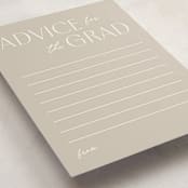 "Contemplate" - Graduation Insert Cards in Snowberry by Pixel and Hank - Detail