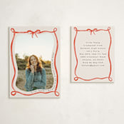 "Make me happy" - Graduation Insert Cards in Berry by Pati Cascino - With Invitation