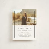 "Shining Frame" - Graduation Insert Cards in Sugar by Nicole Walsh - Front