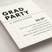 "Fourth Quarter" - Graduation Insert Cards in Sandstone by Olivia Raufman - Detail
