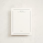"elegant minimalism" - Graduation Insert Cards in Forest Green by Stacey Meacham - Front