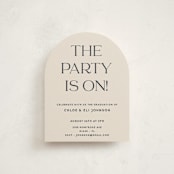 "Double the cheers" - Graduation Insert Cards in Nightsky by Pati Cascino - Front
