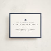"Wrapped" - Graduation Insert Cards in Space by Lea Delaveris - Front