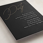 "Brilliance" - Graduation Insert Cards in Licorice by Jessica Williams - Detail