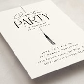 "Stacked tassel" - Graduation Insert Cards in Ink by Jessica Corliss - Detail