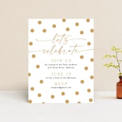 "Graduate Script" - Graduation Insert Cards in Snow by Sarah Curry - Front