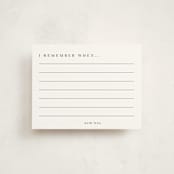 "Serene Collage" - Graduation Insert Cards in Onyx by Olivia Raufman - Front
