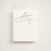 "Tassel Toss" - Graduation Insert Cards in Treasure by letterfix - Front