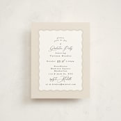 "gilded wave frame" - Graduation Insert Cards in Vanilla by Phrosné Barwood - Front