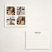 "Joyful Grad" - Graduation Insert Cards in Powder by Samantha Wallace - With Invitation