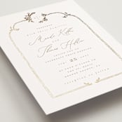 "Reflection" - Wedding Invitations in Porcelain by Leah Bisch - Detail