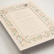"Esther's garden" - Wedding Invitations in Ivory by Jennifer Wick - Detail