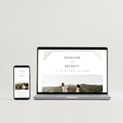 "Intertwined" - Wedding Invitations in Pearl by Janean Hinger - FREE Wedding Website