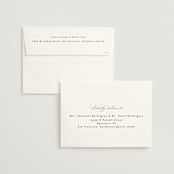 "Intertwined" - Wedding Invitations in Pearl by Janean Hinger - FREE Recipient Addressing