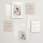 "Merge" - Wedding Invitations in Cloud by Pixel and Hank - Invitation Suite