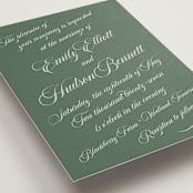 "Enchanted" - Wedding Invitations in Garden by Alston Foster - Detail