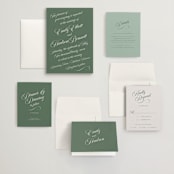 "Enchanted" - Wedding Invitations in Garden by Alston Foster - Invitation Suite