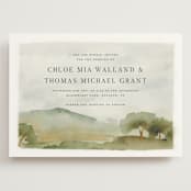 "Countryside" - Wedding Invitations in Emerald by Petra Kern - Front