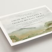 "Countryside" - Wedding Invitations in Emerald by Petra Kern - Detail